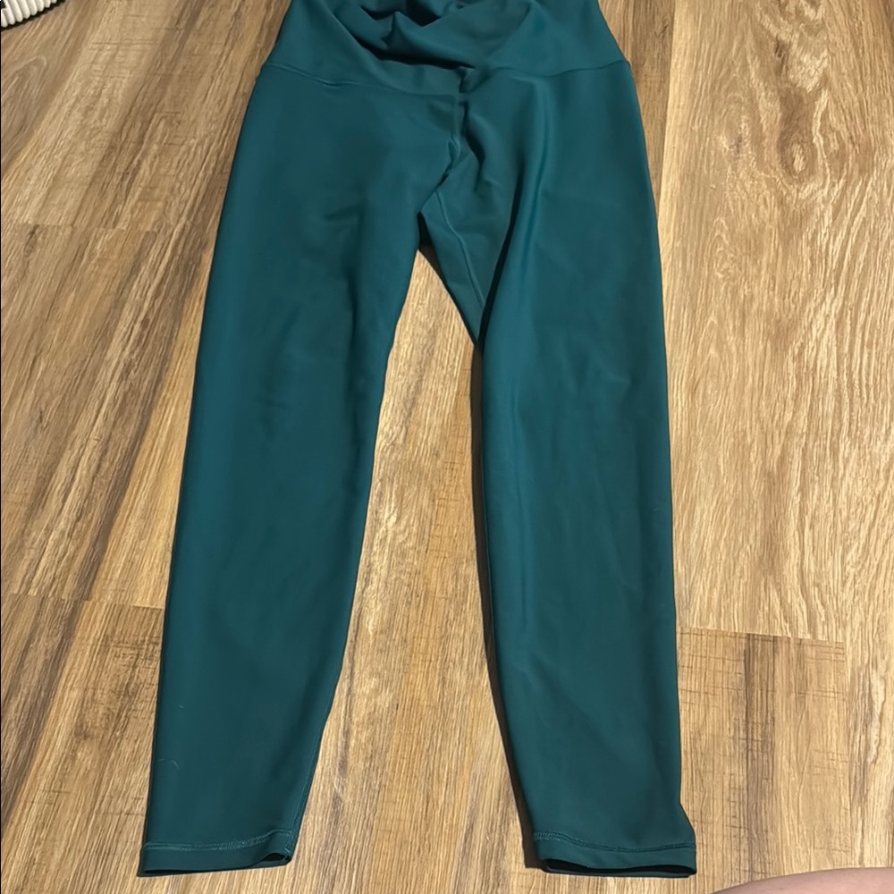 Teal High-Waisted Leggings
